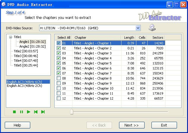 DVD Audio Extractor latest version