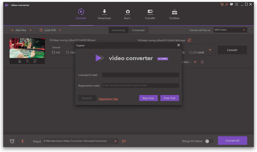 Wondershare Video Converter latest version