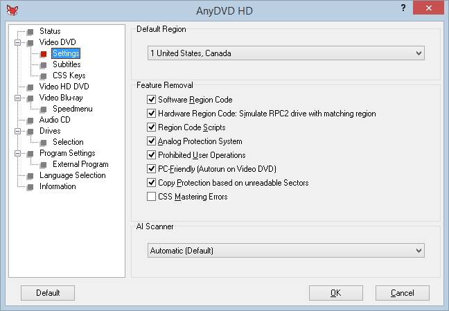 AnyDVD HD latest version