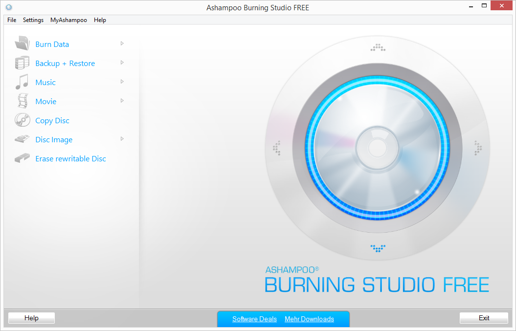 Ashampoo Burning Studio windows