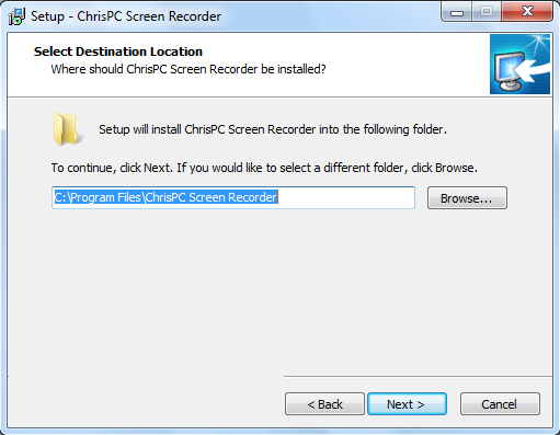 ChrisPC Screen Recorder Pro latest version
