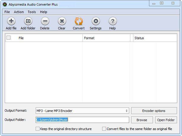AbyssMedia Audio Converter Plus windows