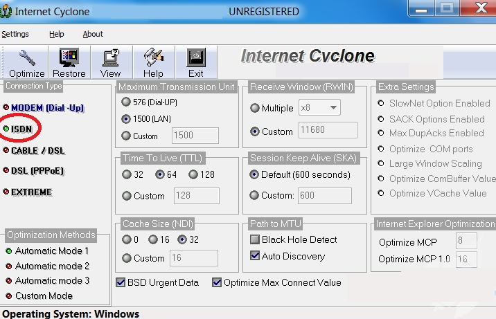 Internet Cyclone latest version