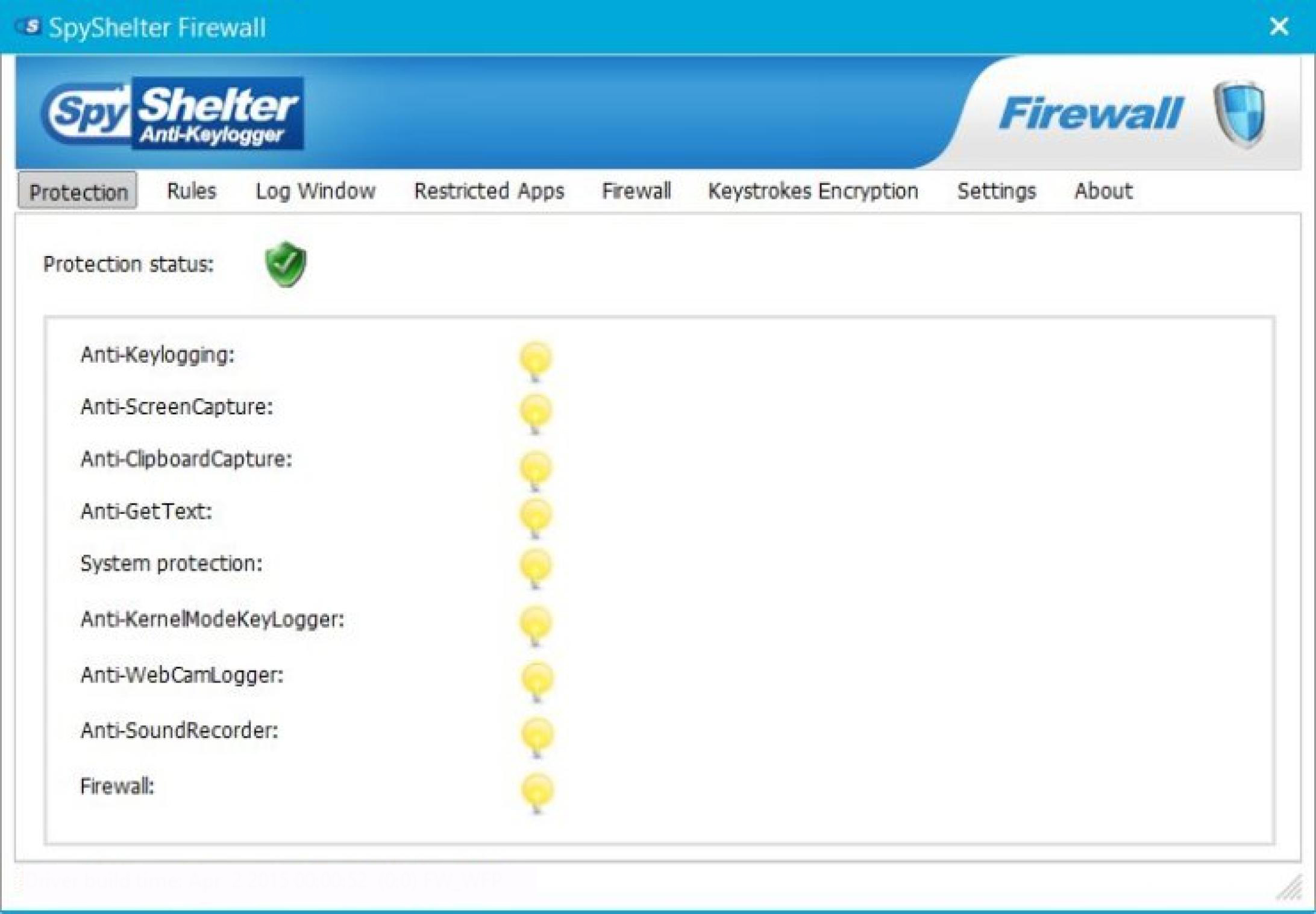 SpyShelter Firewall latest version