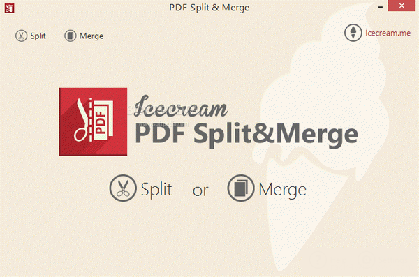 IceCream PDF Split & Merge windows