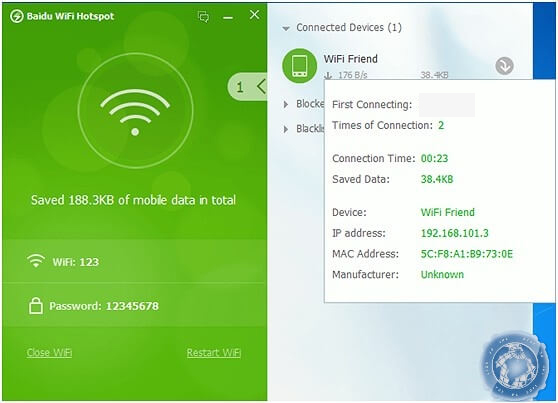 Baidu WiFi Hotspot windows