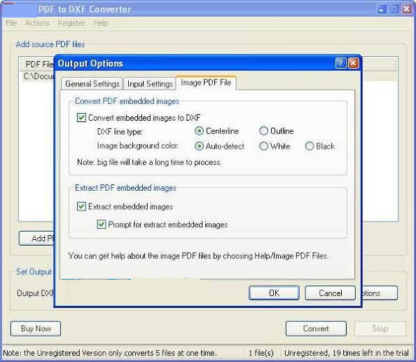 Any PDF to DWG Converter latest version