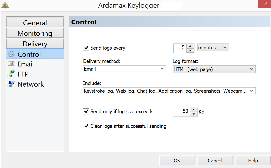 Ardamax Keylogger latest version