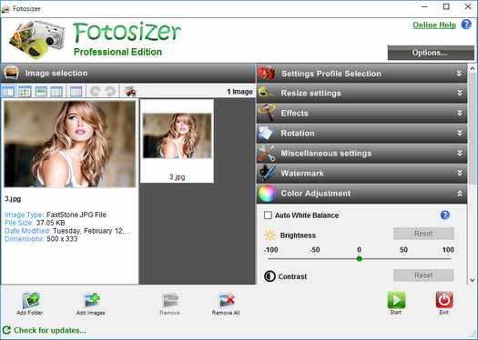 Fotosizer Professional Edition latest version