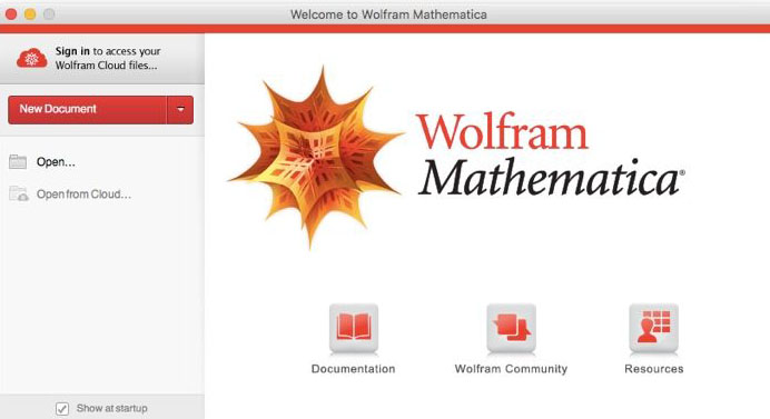 Wolfram Mathematica windows
