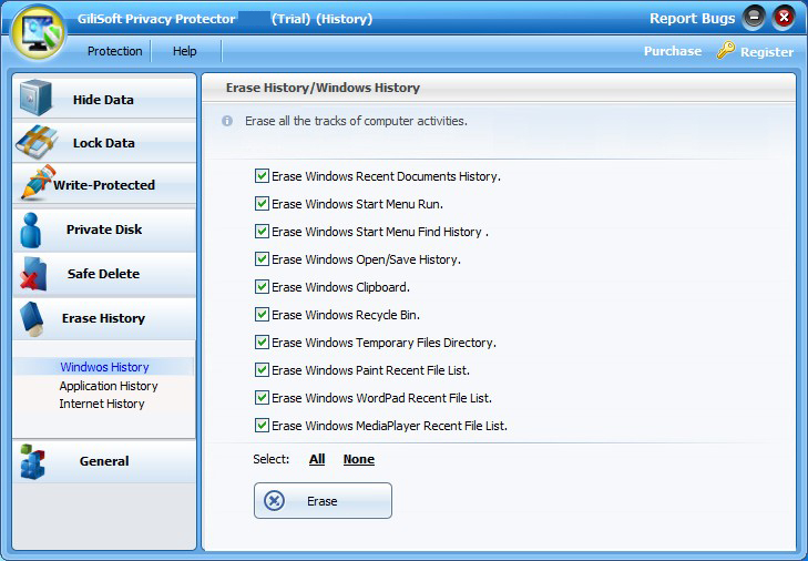GiliSoft Privacy Protector latest version