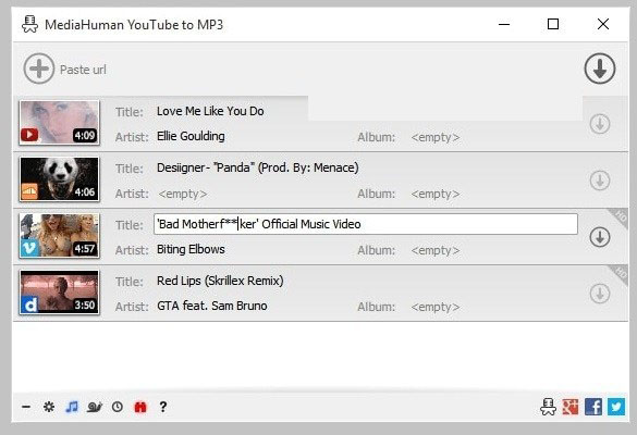 MediaHuman YouTube To MP3 Converter windows