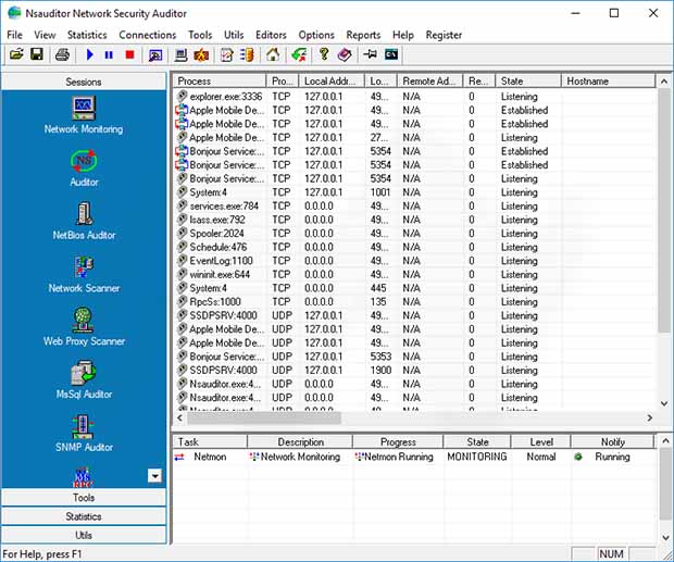 Nsauditor Network Security Auditor windows