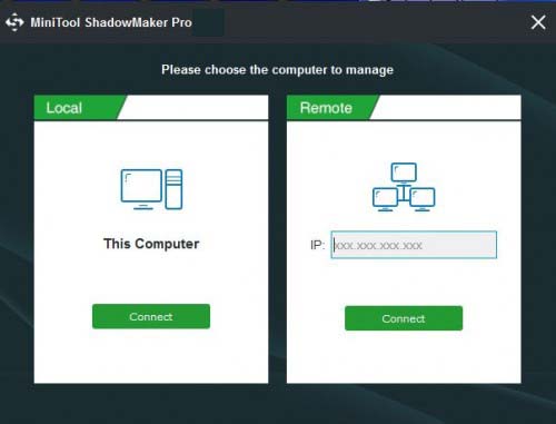 MiniTool ShadowMaker Pro Ultimate windows