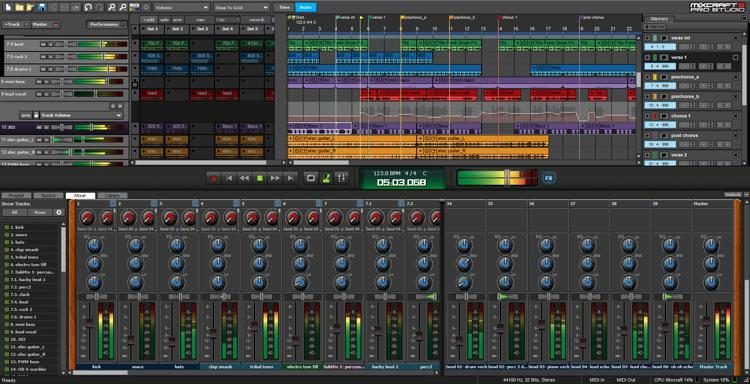 Acoustica Mixcraft Recording Studio windows