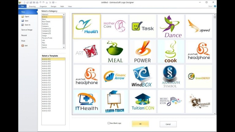 EximiousSoft Logo Designer windows