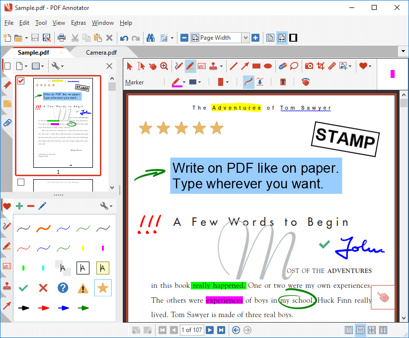 PDF Annotator windows