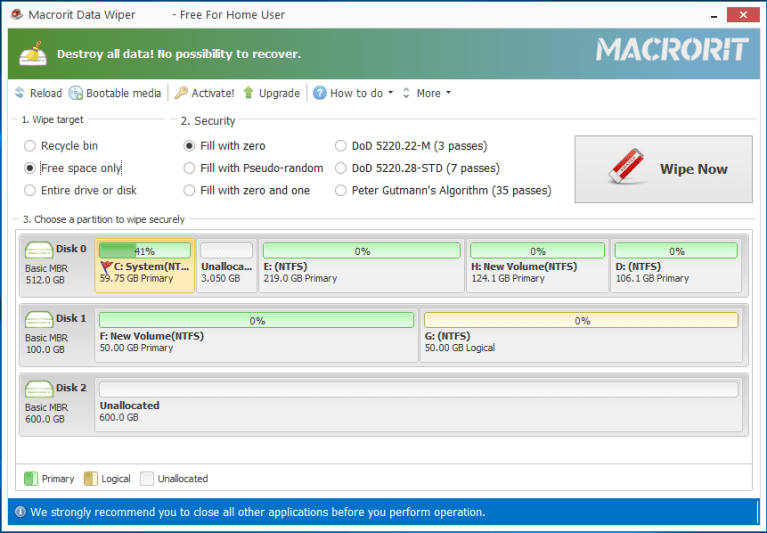 Macrorit Data Wiper Unlimited Edition windows