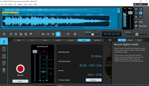 Magix Sound Forge Audio Cleaning latest version